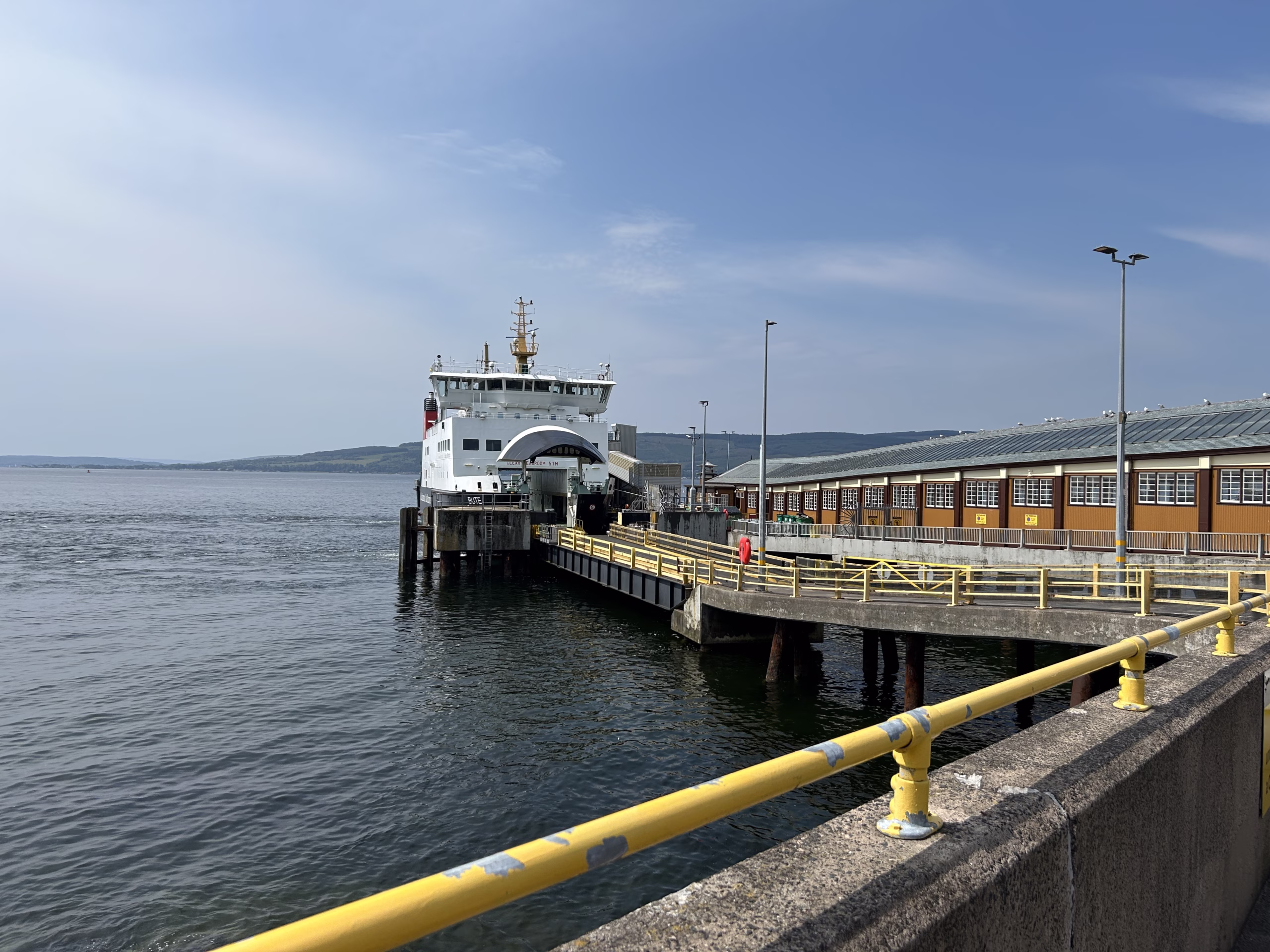 Wemyss Bay to Rothesay ferry