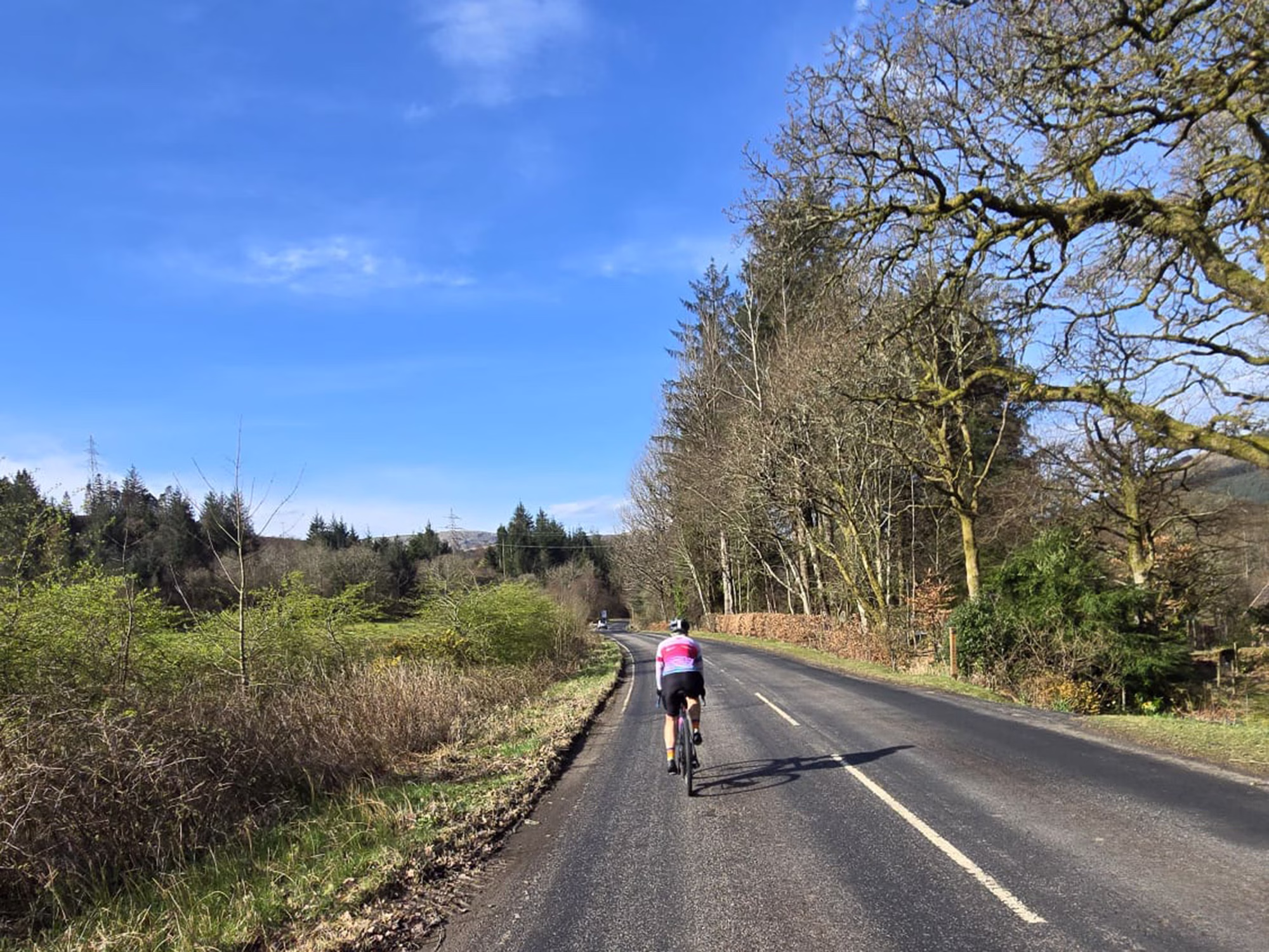 Road cycling in Dunoon