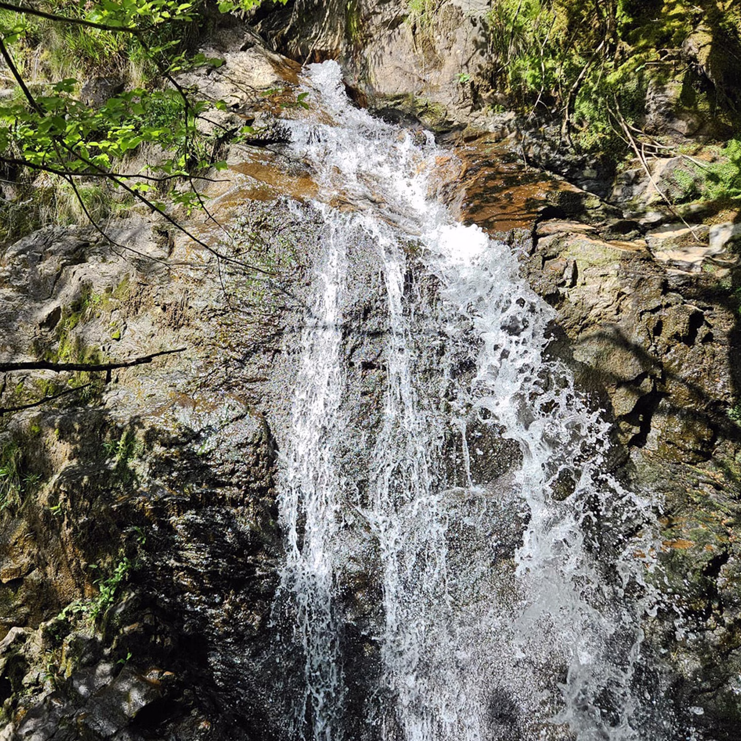 Waterfall at Coire an t-Sìth