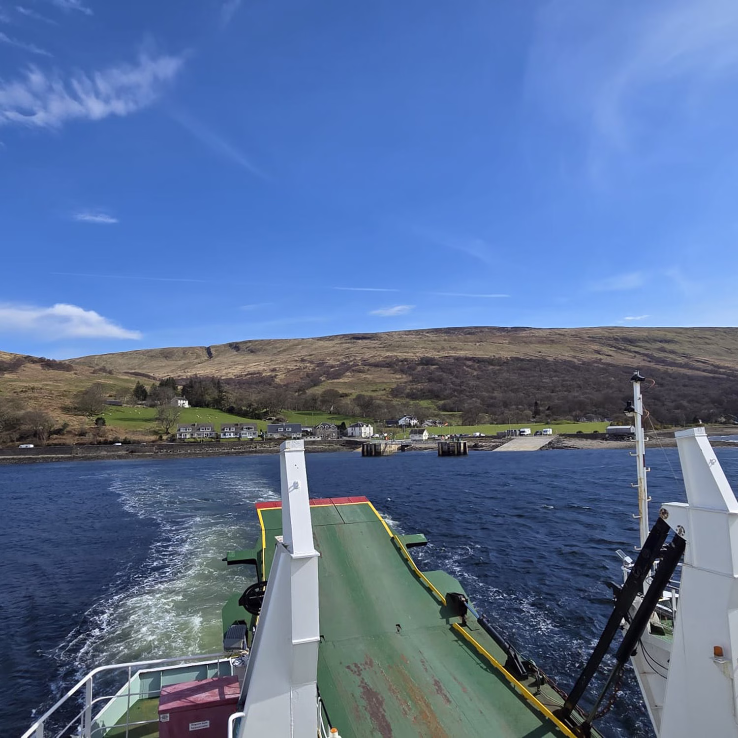 View from the Colintraive ferry