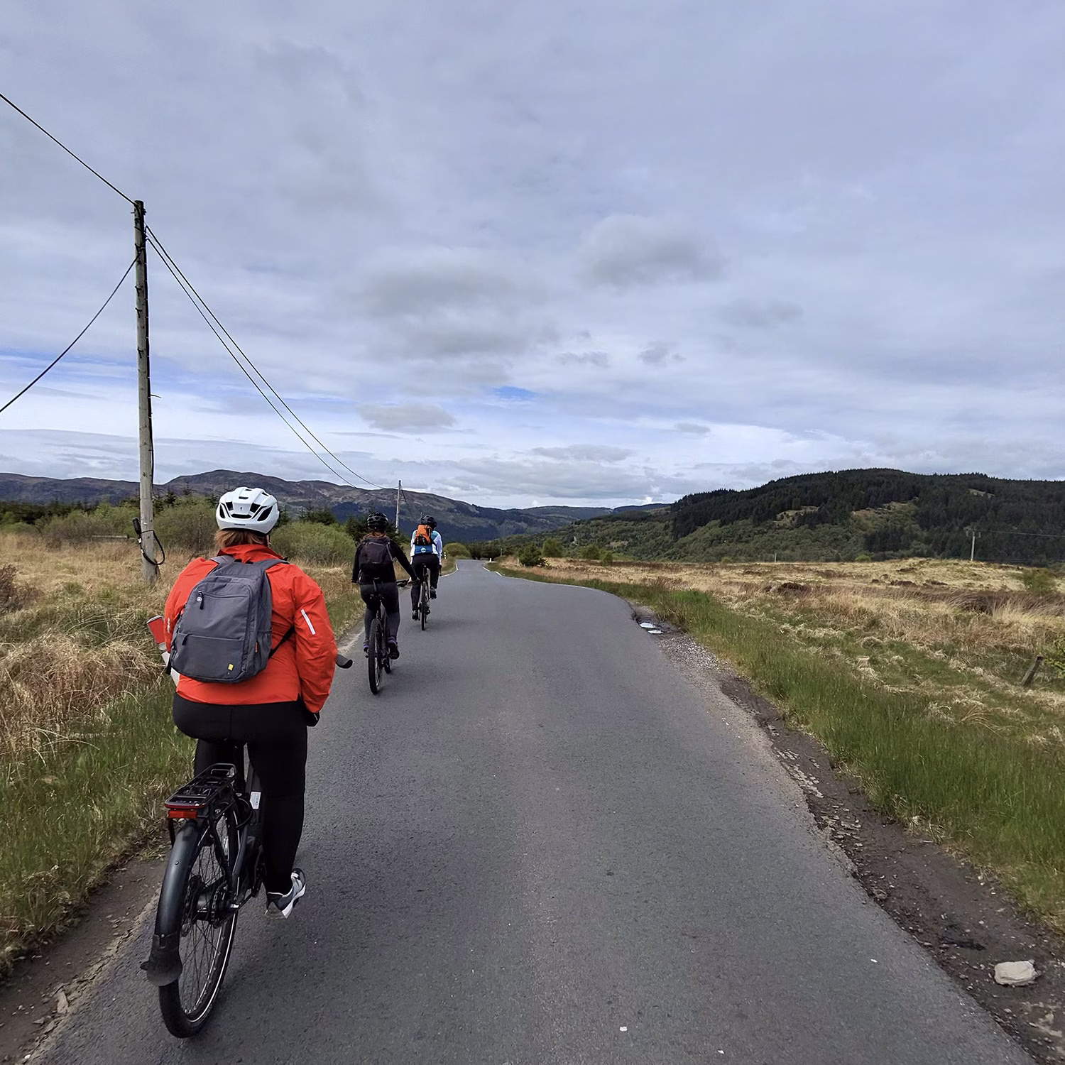 Cycling near Dunoon, Argyll