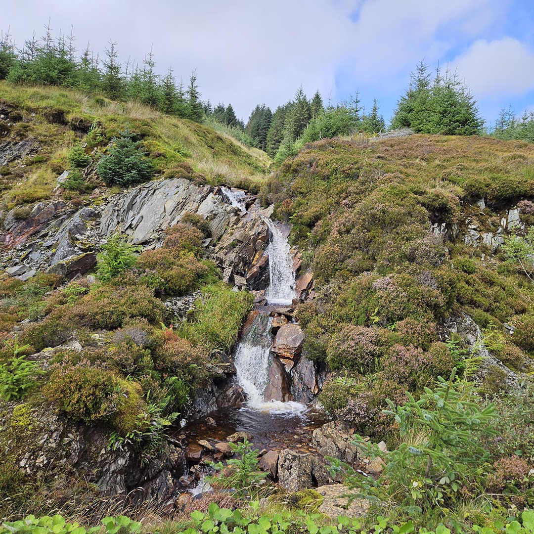 Glen Fyne waterfall