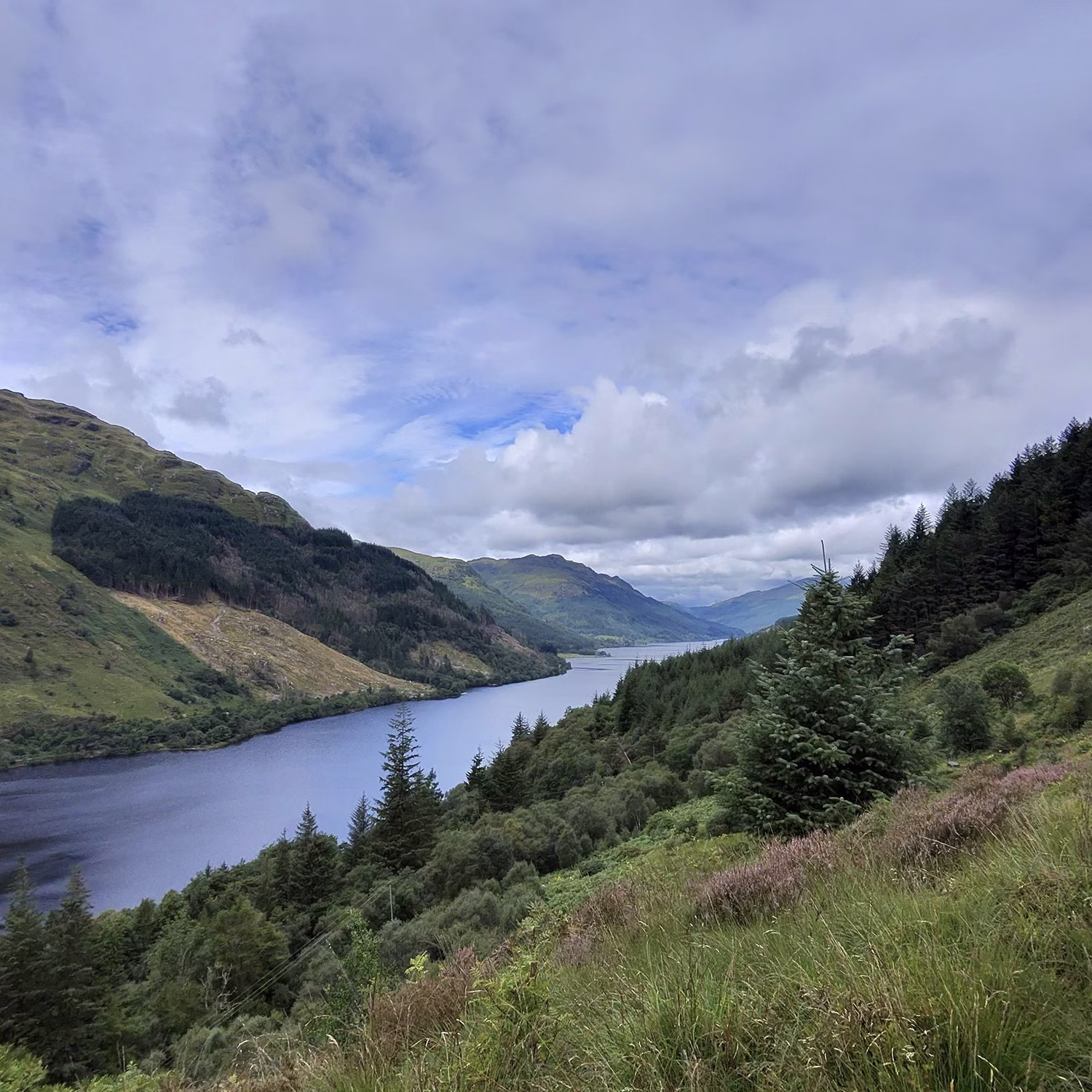 Loch Eck viewpoint at Inverchapel