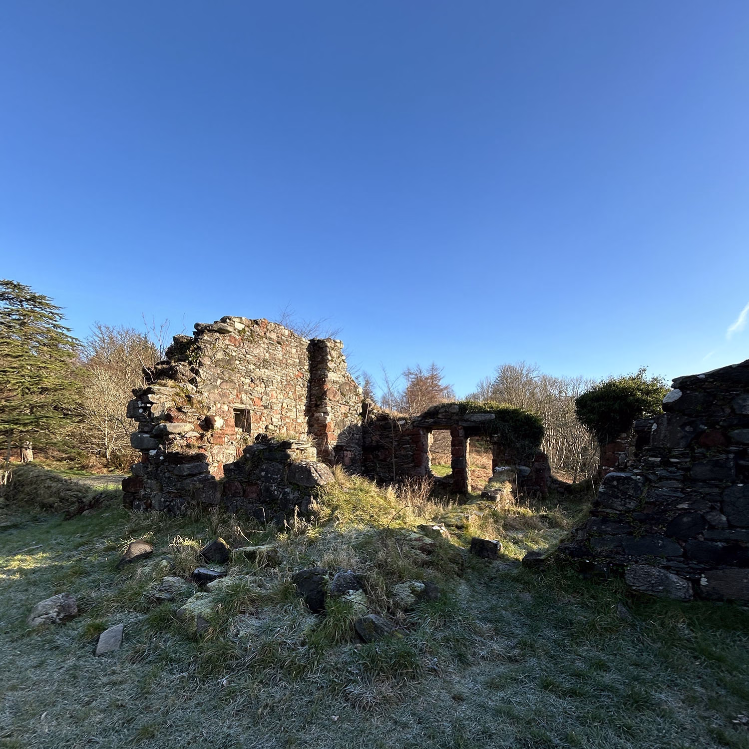 Toward Castle ruins