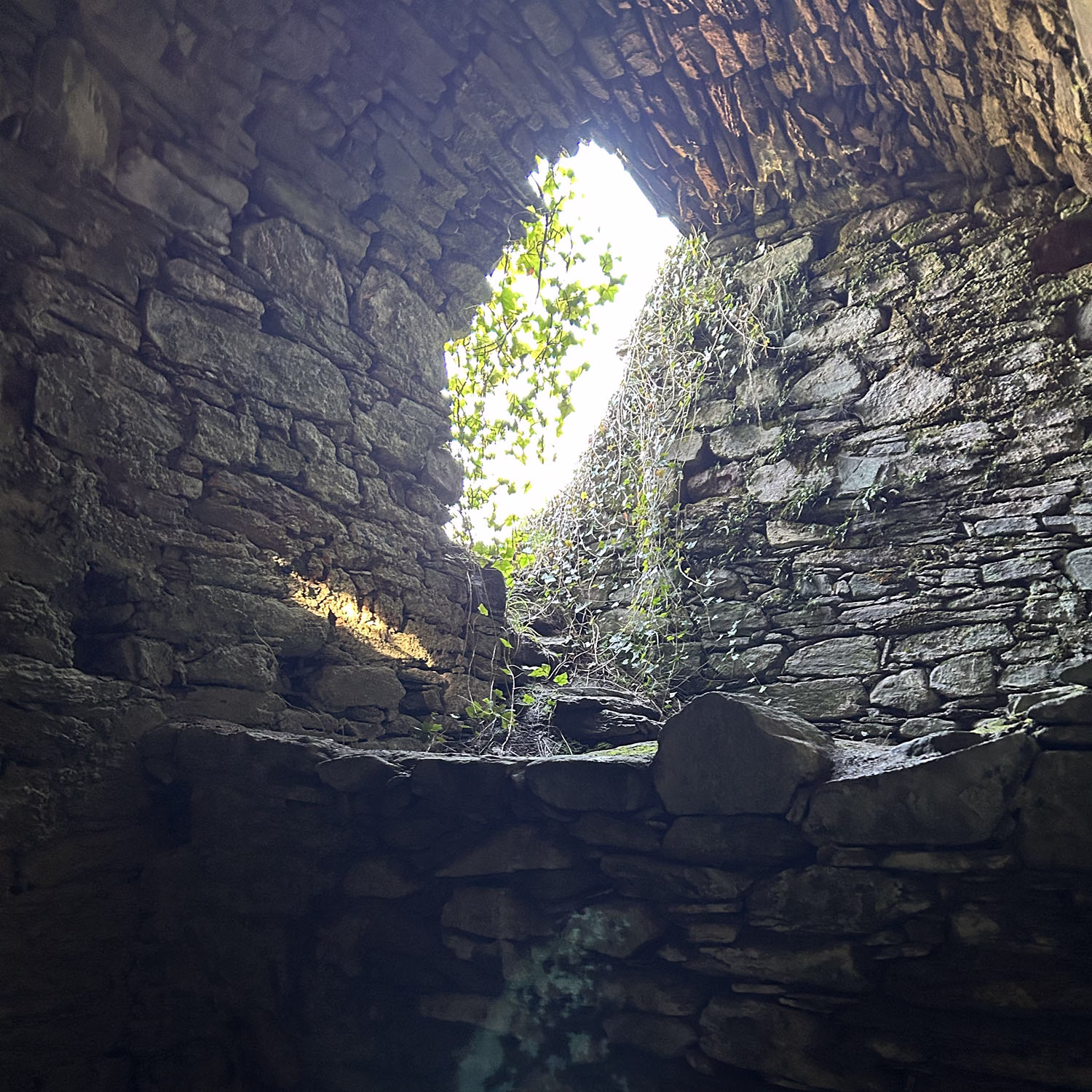 Toward Castle ruins