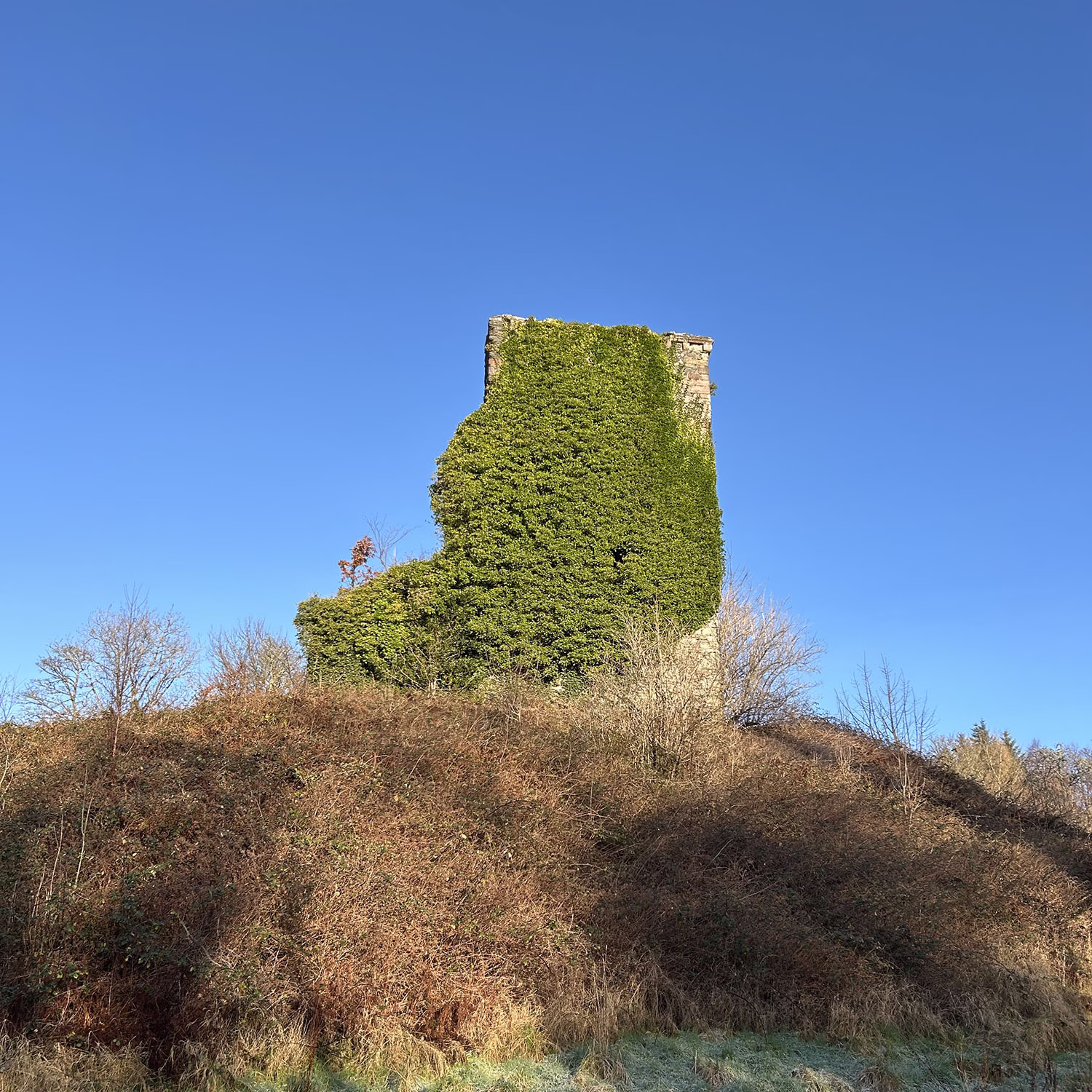 Toward Castle ruins
